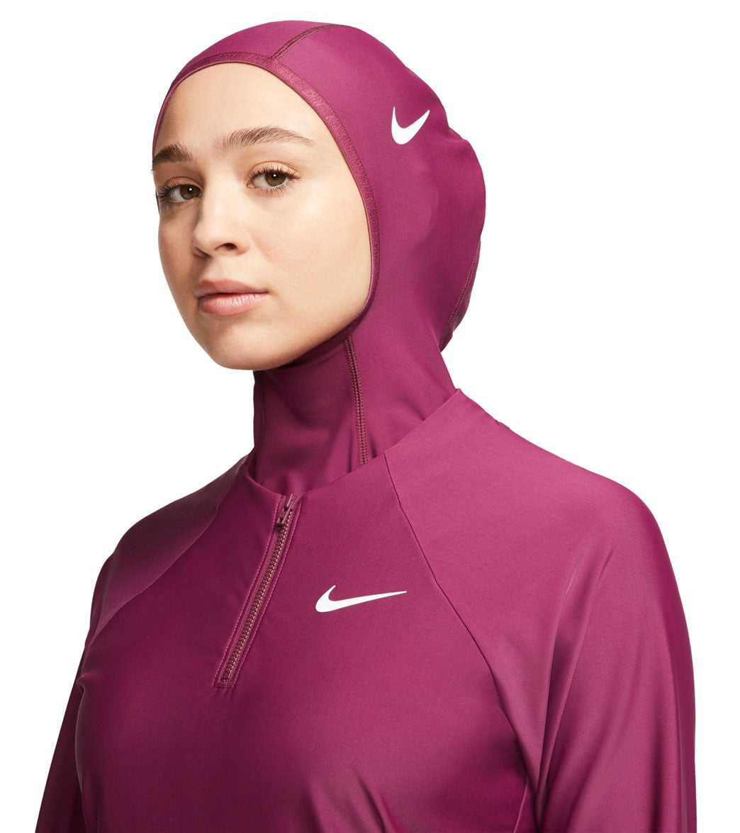 Nike Women's Modest Essential Long Sleeve Chlorine Resistant Swim Tunic