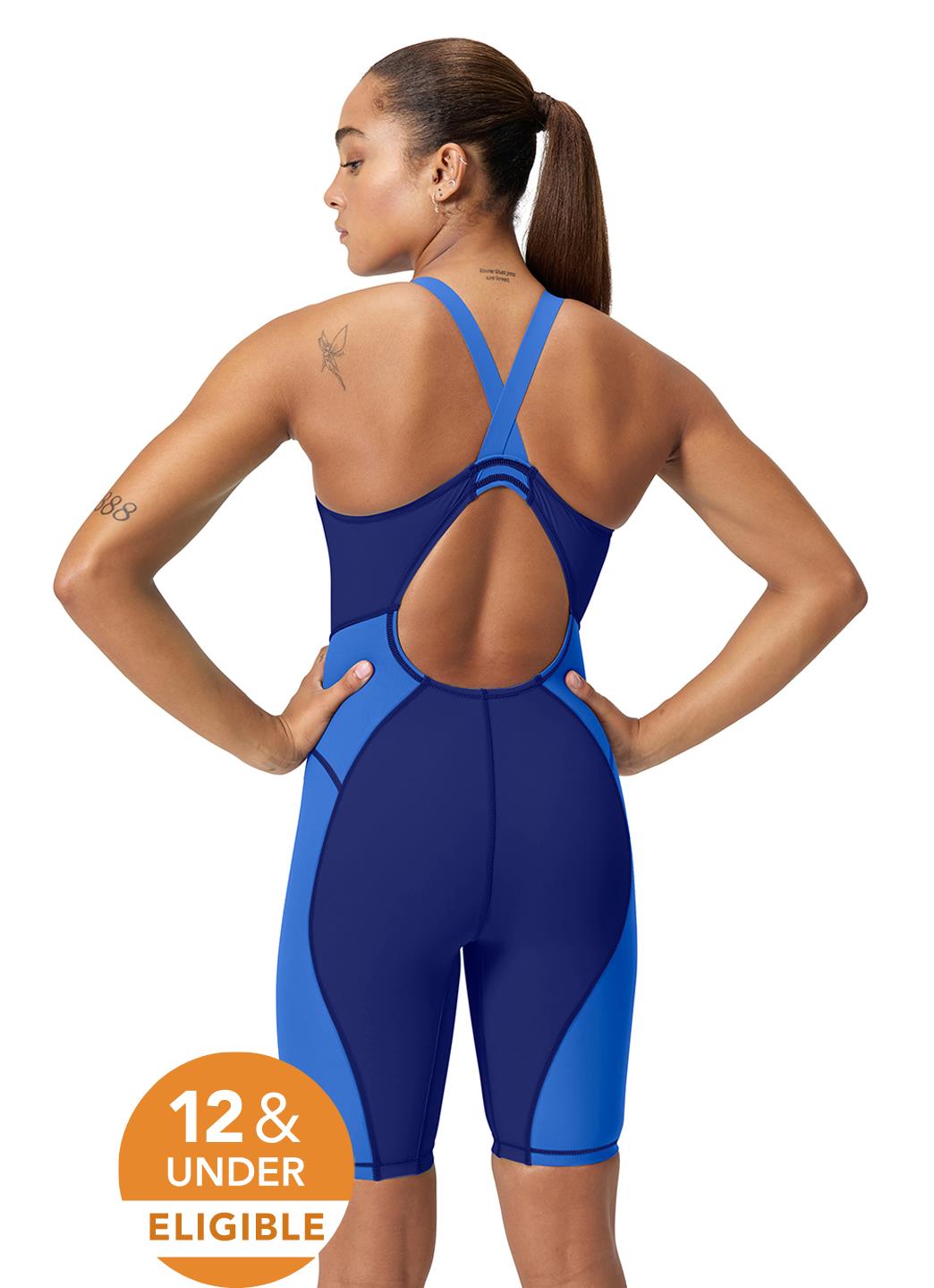 Speedo Women's Vanquisher Kneeskin Tech Suit Swimsuit