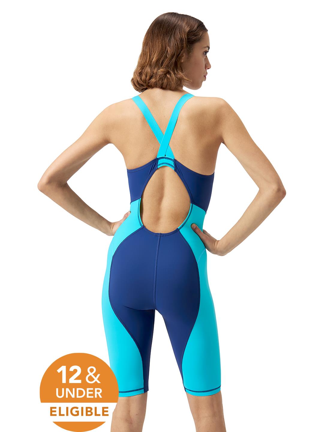 Speedo Women's Vanquisher Kneeskin Tech Suit Swimsuit