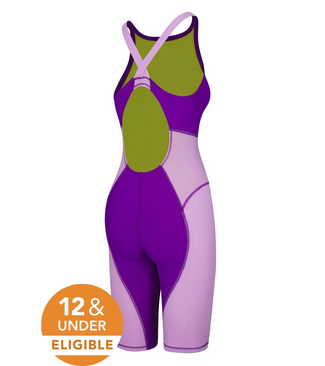 Speedo Women's Vanquisher Kneeskin Tech Suit Swimsuit