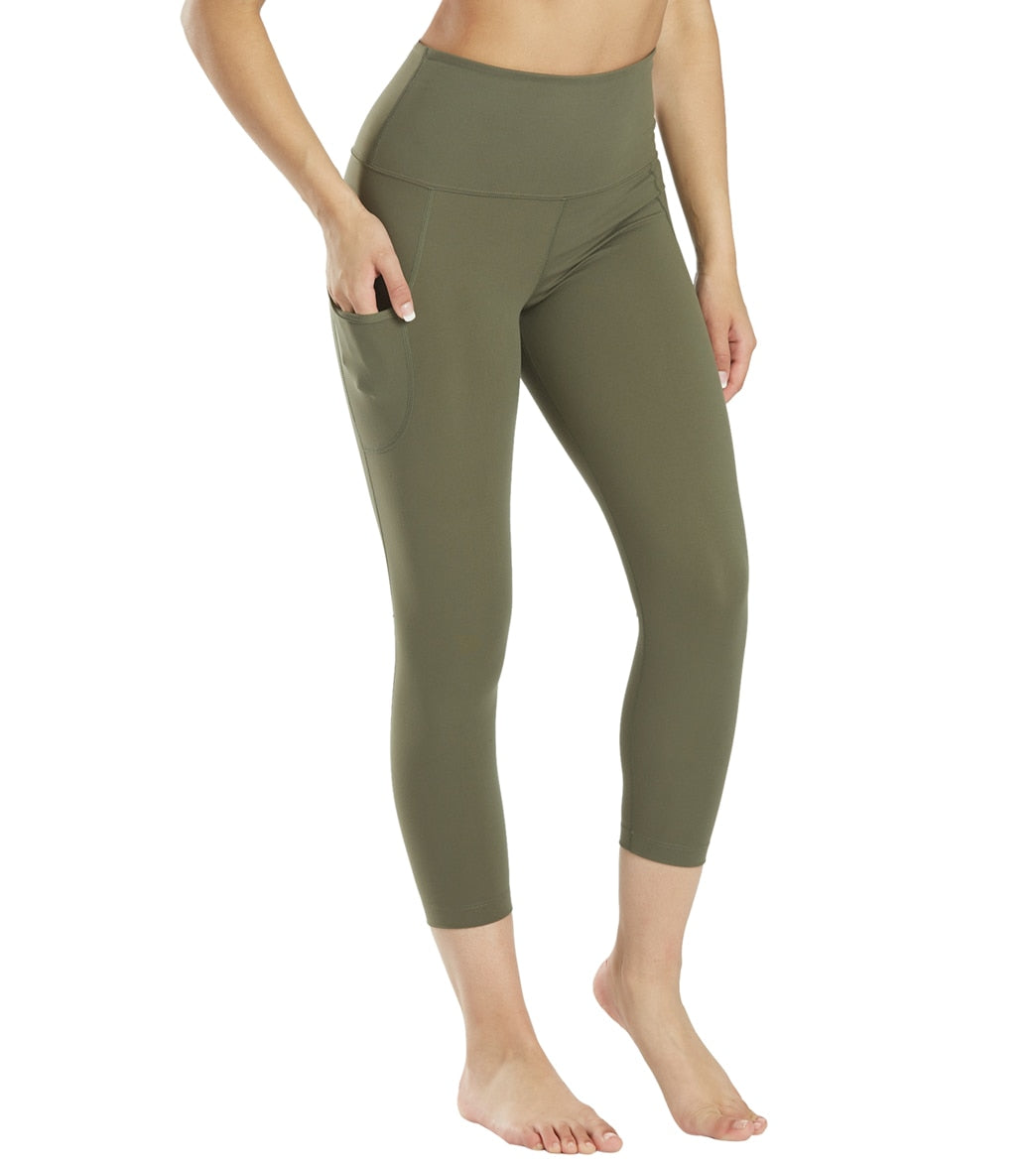 Everyday Yoga High Waisted Go-To Pocket Capri Crop 21"