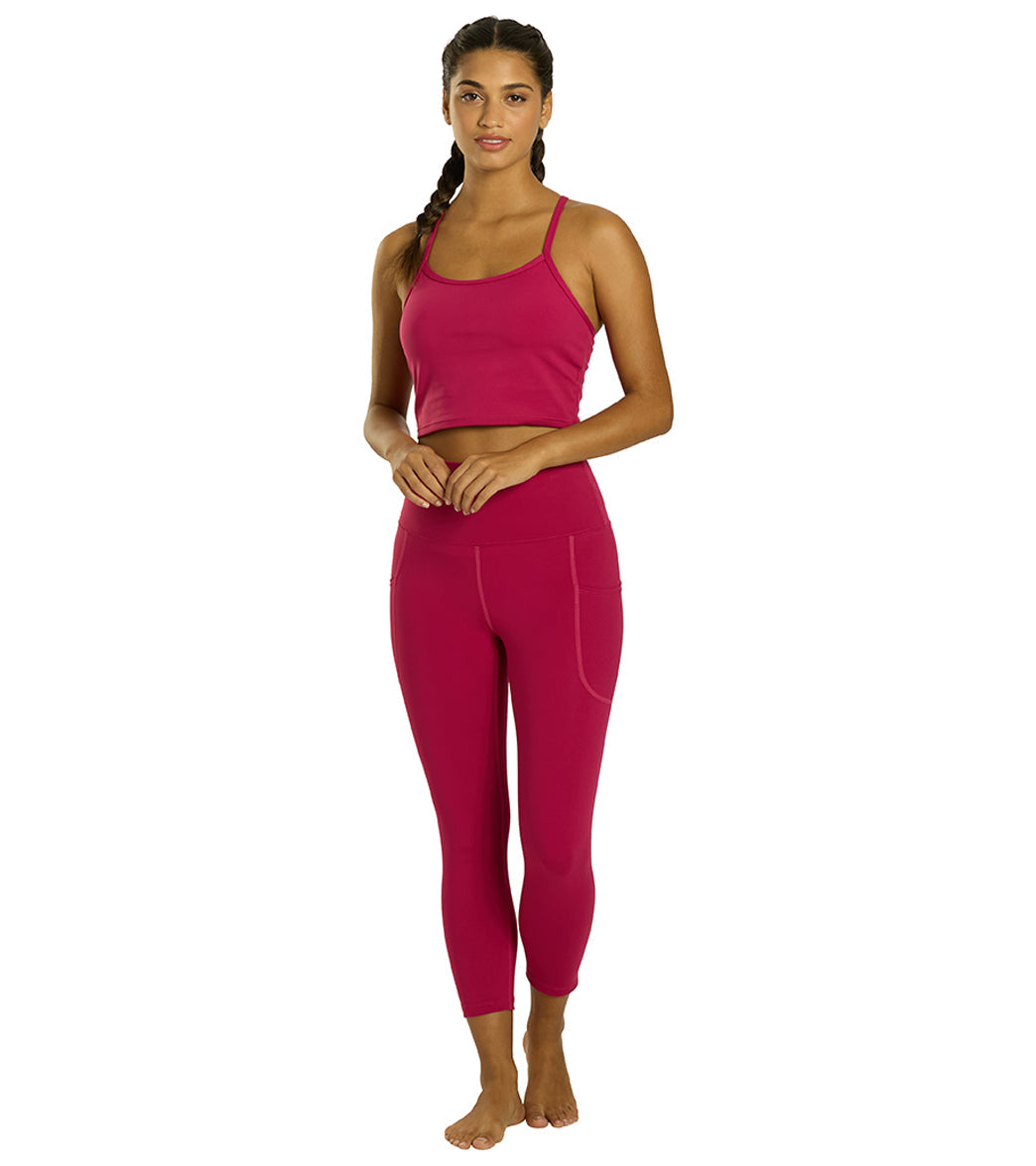 Everyday Yoga High Waisted Go-To Pocket Capri Crop 21"