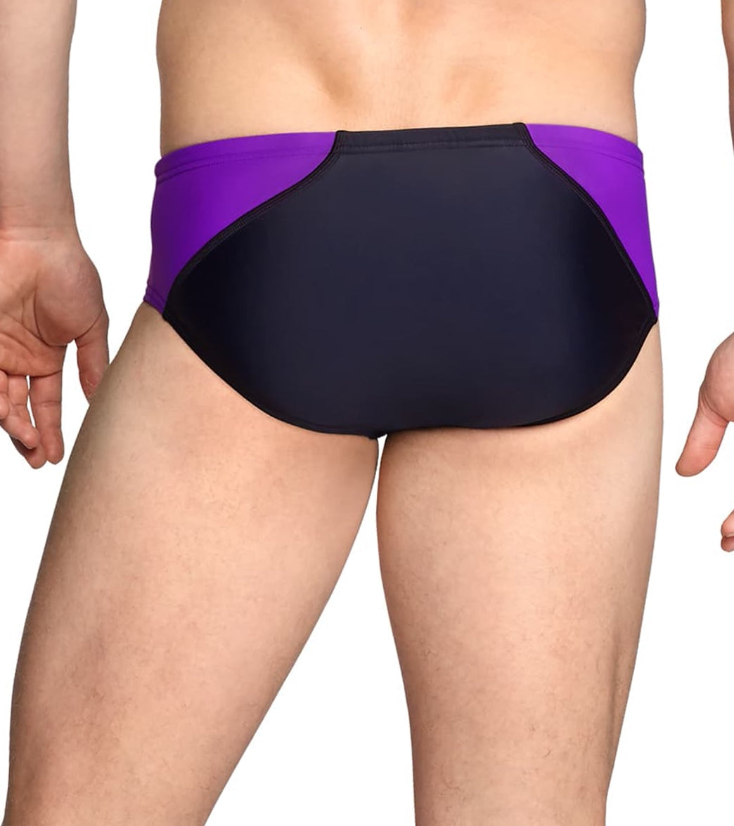 Speedo Men's Powerflex Eco Tone Setter Brief Swimsuit