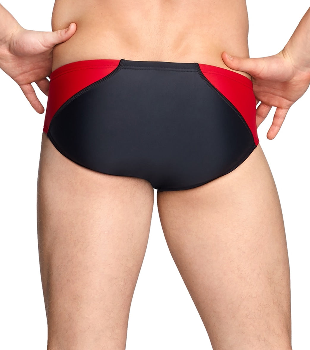 Speedo Men's Powerflex Eco Tone Setter Brief Swimsuit