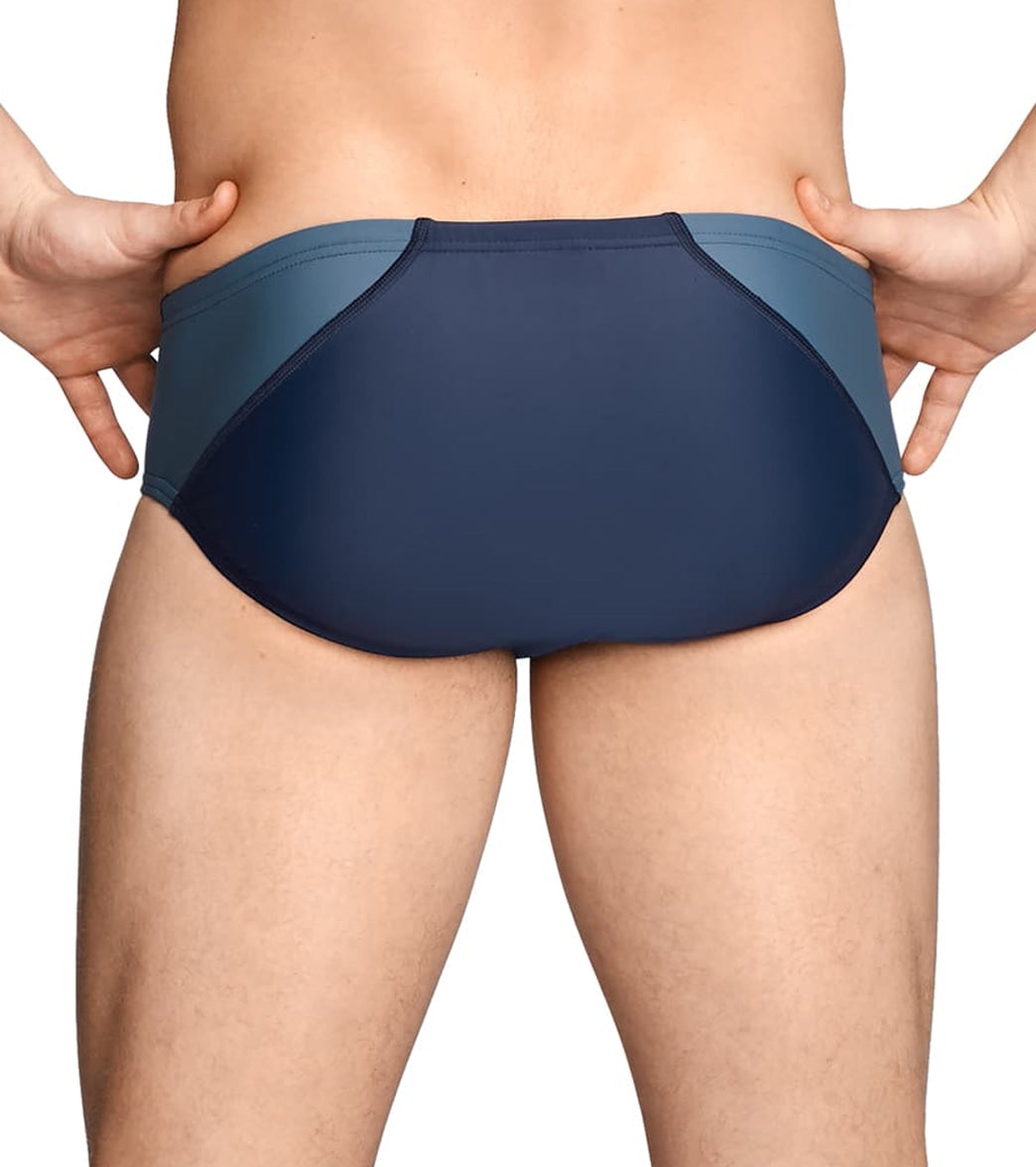 Speedo Men's Powerflex Eco Tone Setter Brief Swimsuit