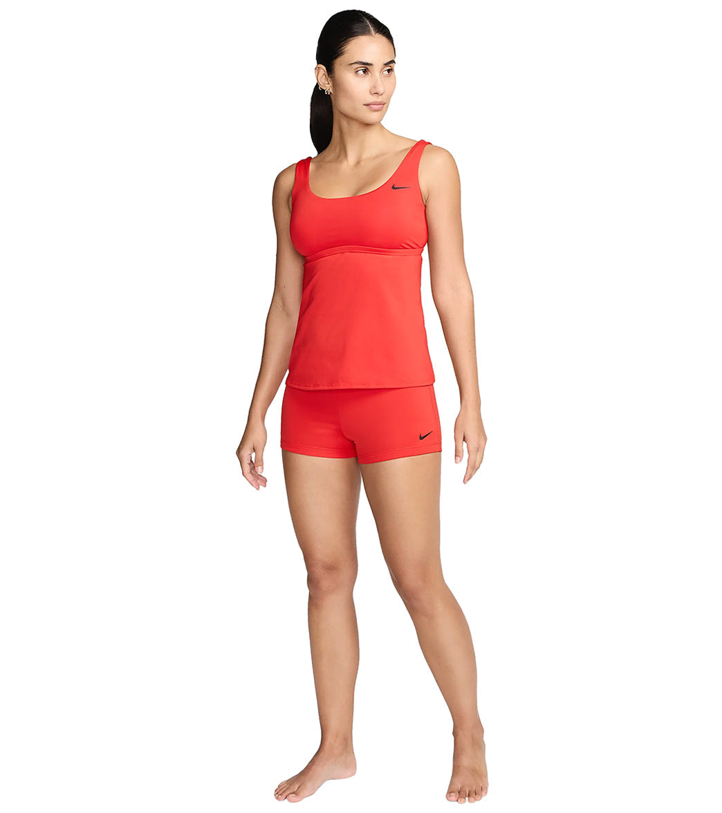 Nike Women's Essential Scoop Neck Tankini Top