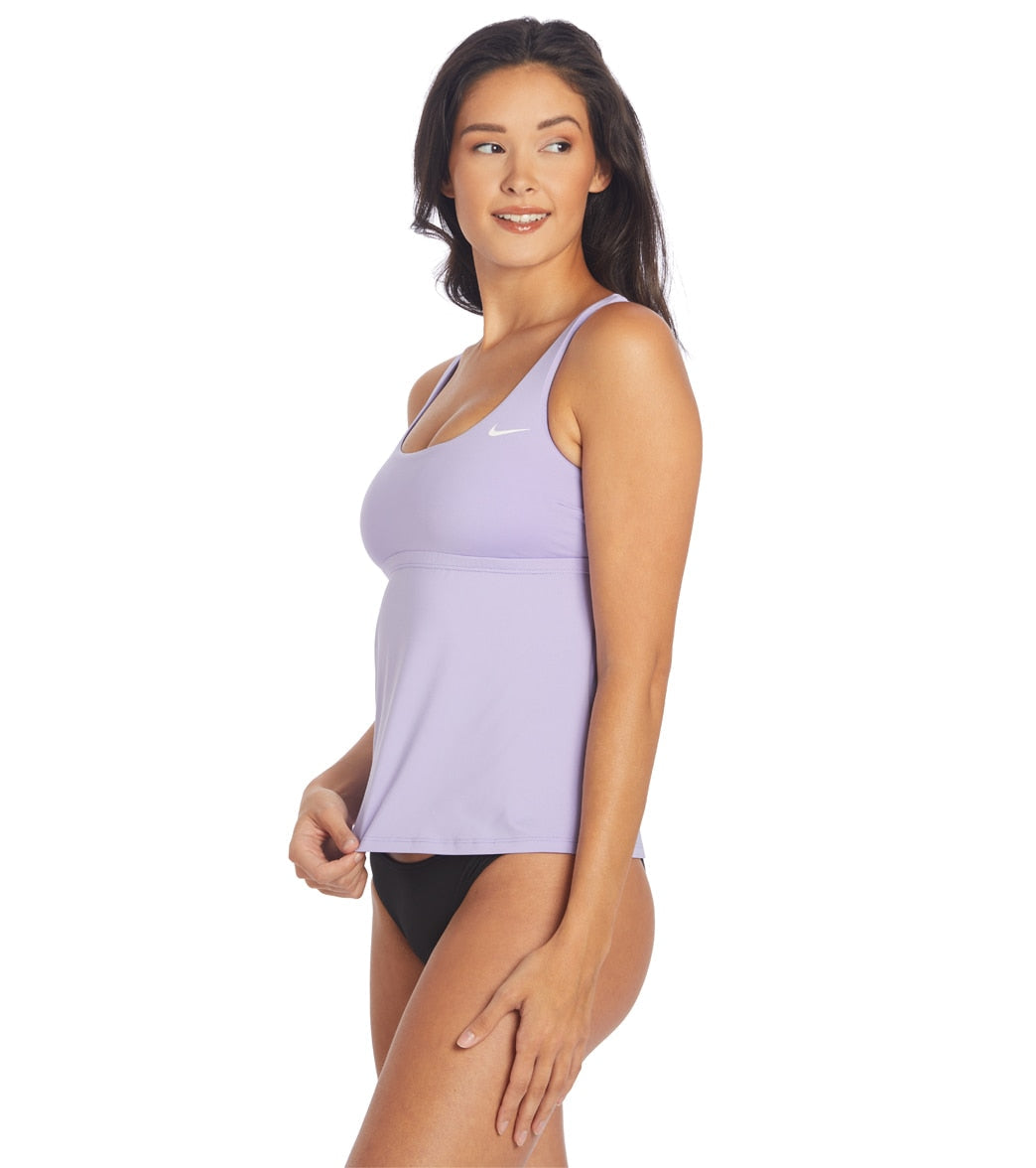 Nike Women's Essential Scoop Neck Tankini Top