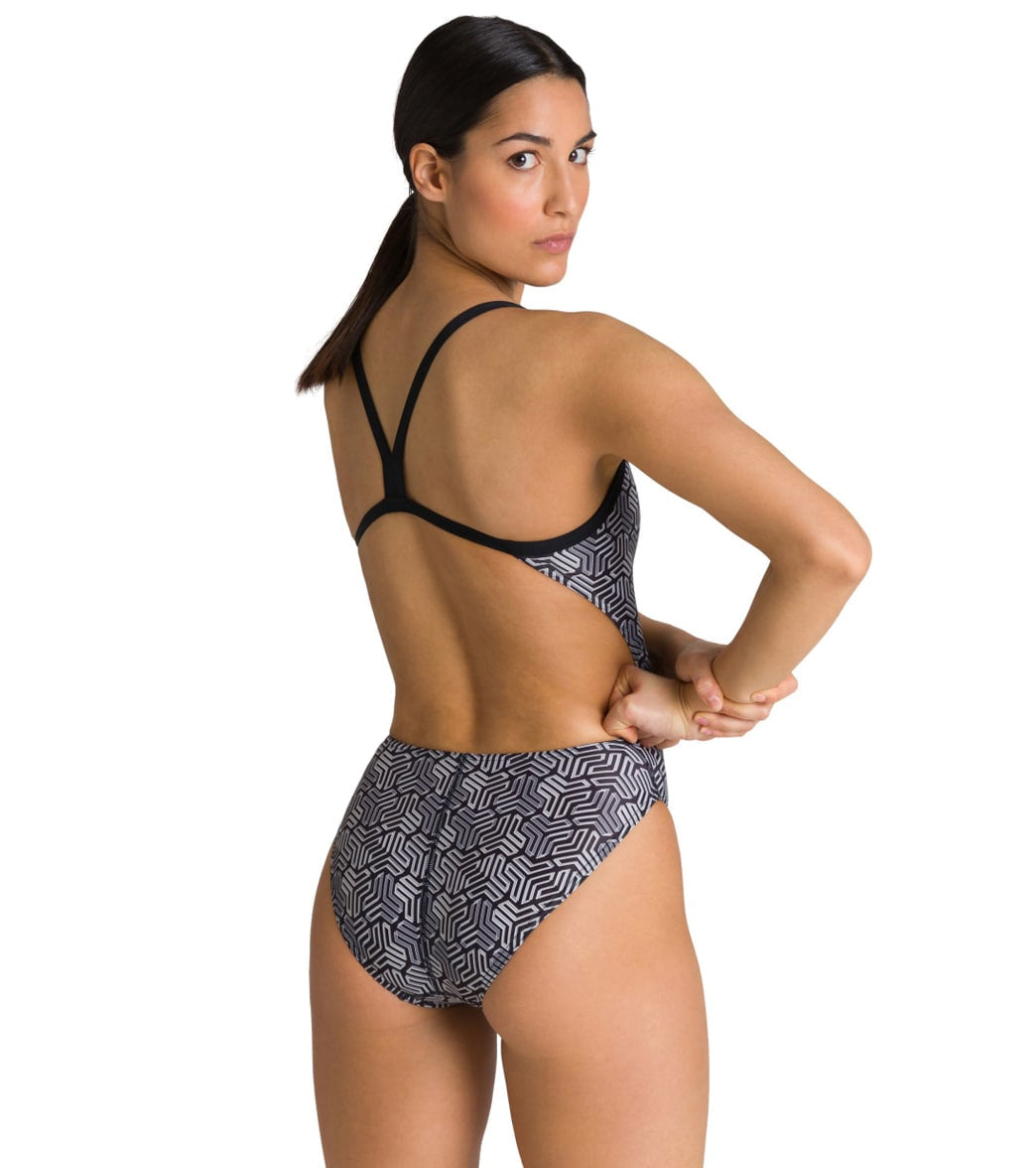 Arena Women's Kikko MaxLife Challenge Back One Piece Swimsuit
