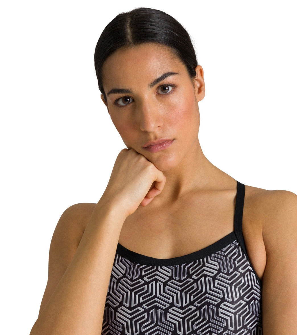 Arena Women's Kikko MaxLife Challenge Back One Piece Swimsuit