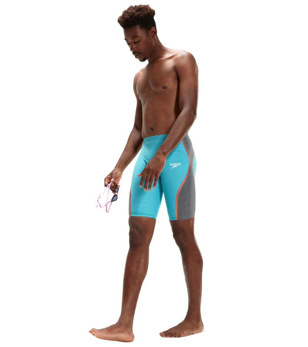 Speedo Men's LZR Pure Intent High Waist Jammer Tech Suit Swimsuit