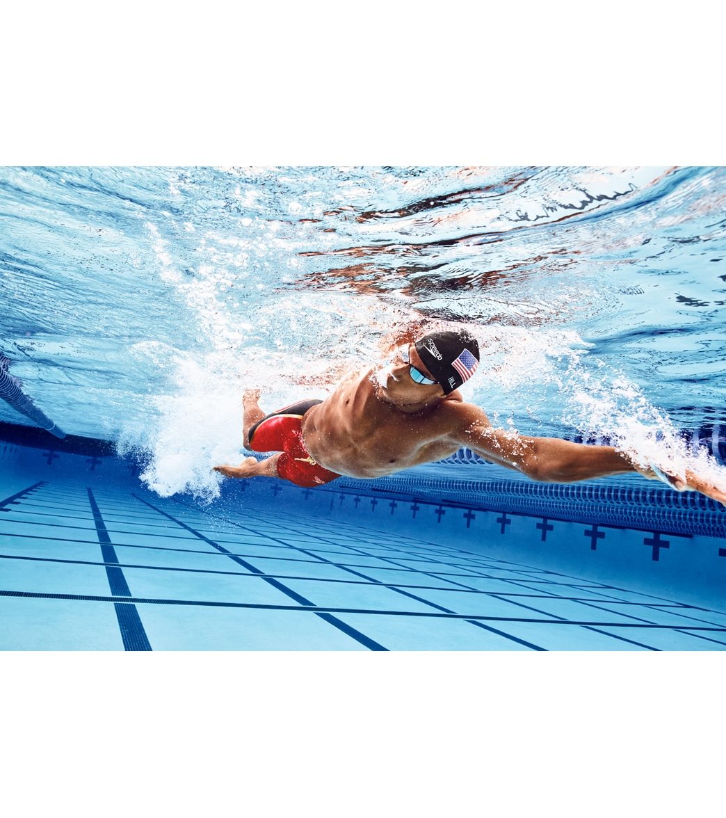 Speedo Men's LZR Pure Intent High Waist Jammer Tech Suit Swimsuit