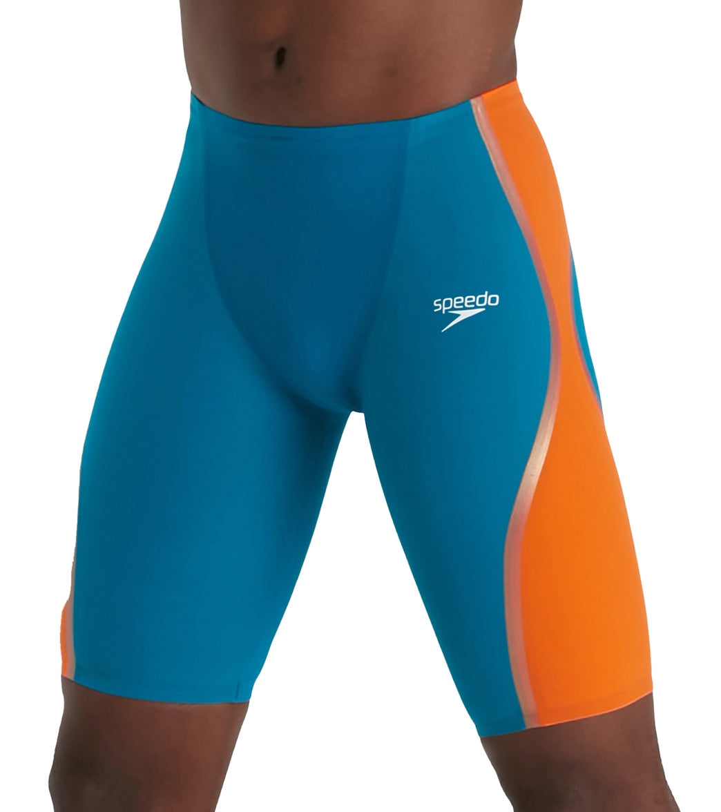 Speedo Men's LZR Pure Intent High Waist Jammer Tech Suit Swimsuit