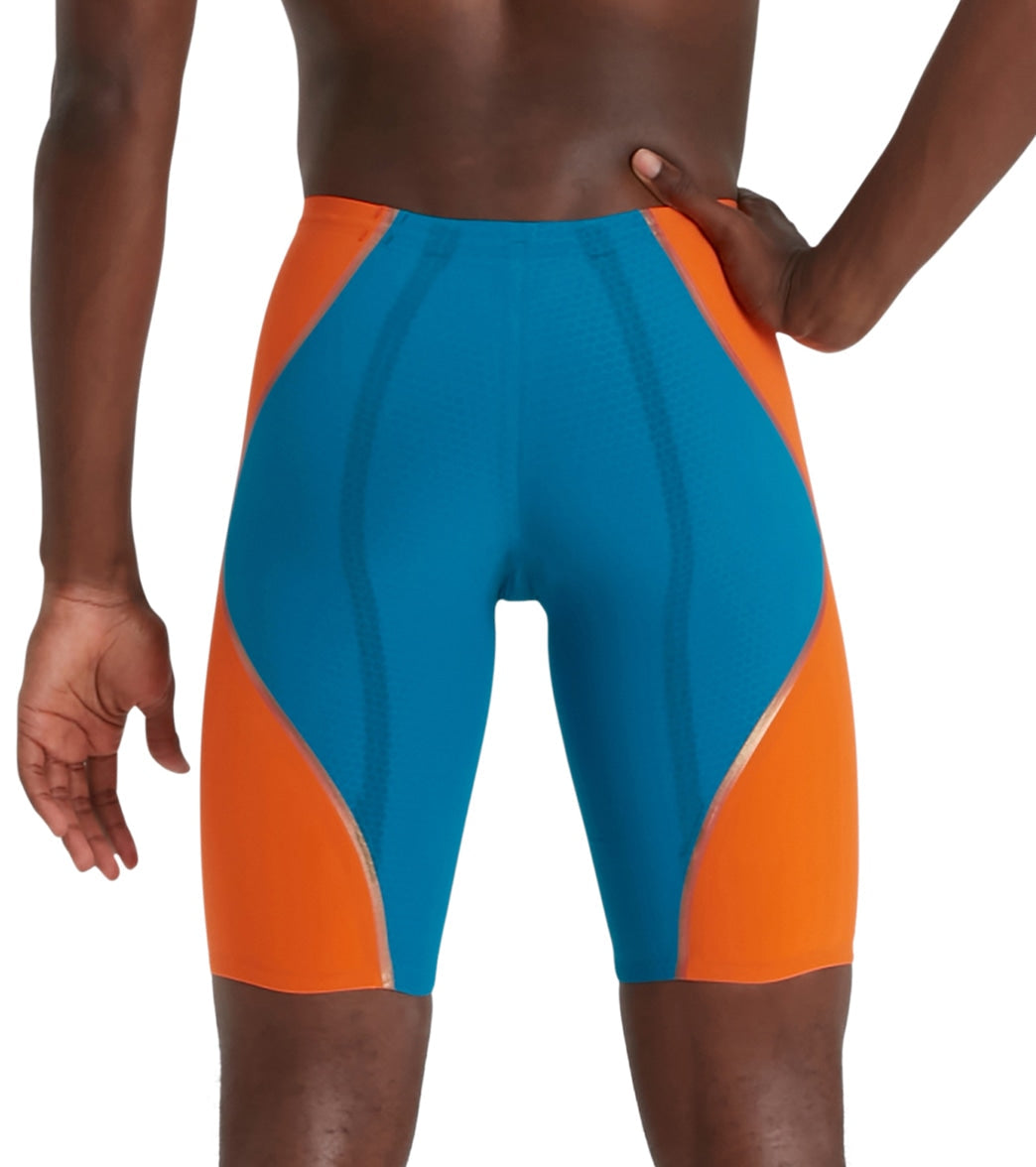Speedo Men's LZR Pure Intent High Waist Jammer Tech Suit Swimsuit