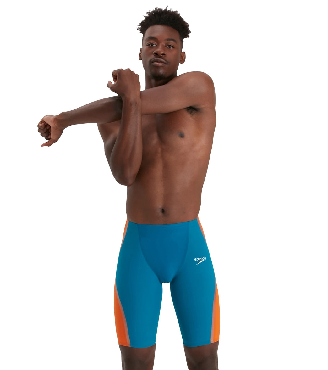 Speedo Men's LZR Pure Intent High Waist Jammer Tech Suit Swimsuit