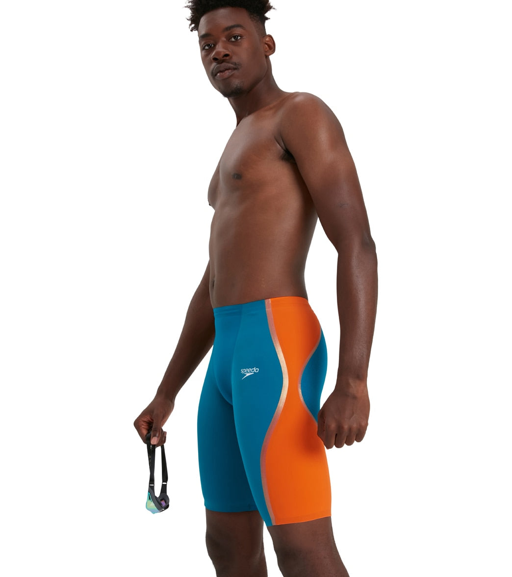 Speedo Men's LZR Pure Intent High Waist Jammer Tech Suit Swimsuit