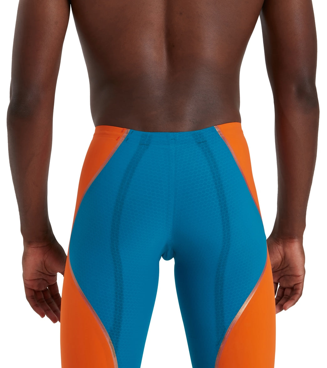 Speedo Men's LZR Pure Intent High Waist Jammer Tech Suit Swimsuit