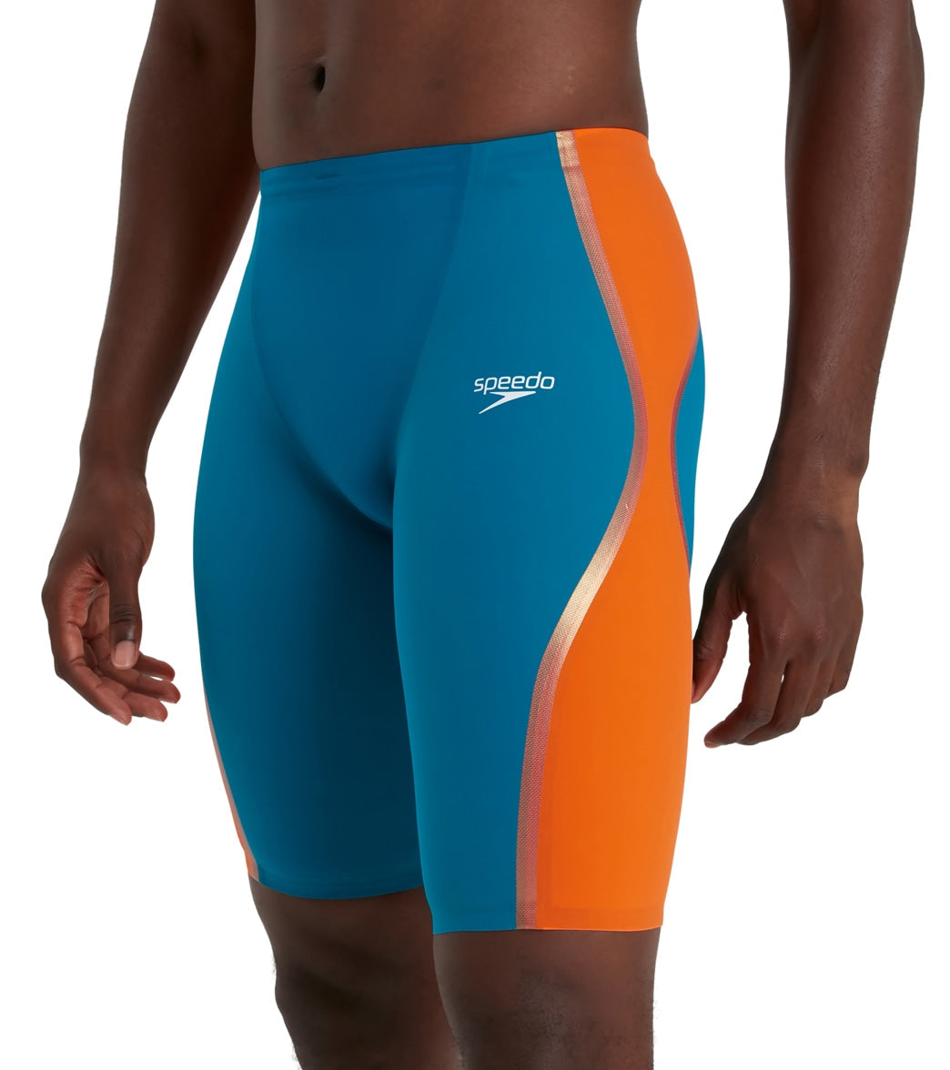 Speedo Men's LZR Pure Intent High Waist Jammer Tech Suit Swimsuit