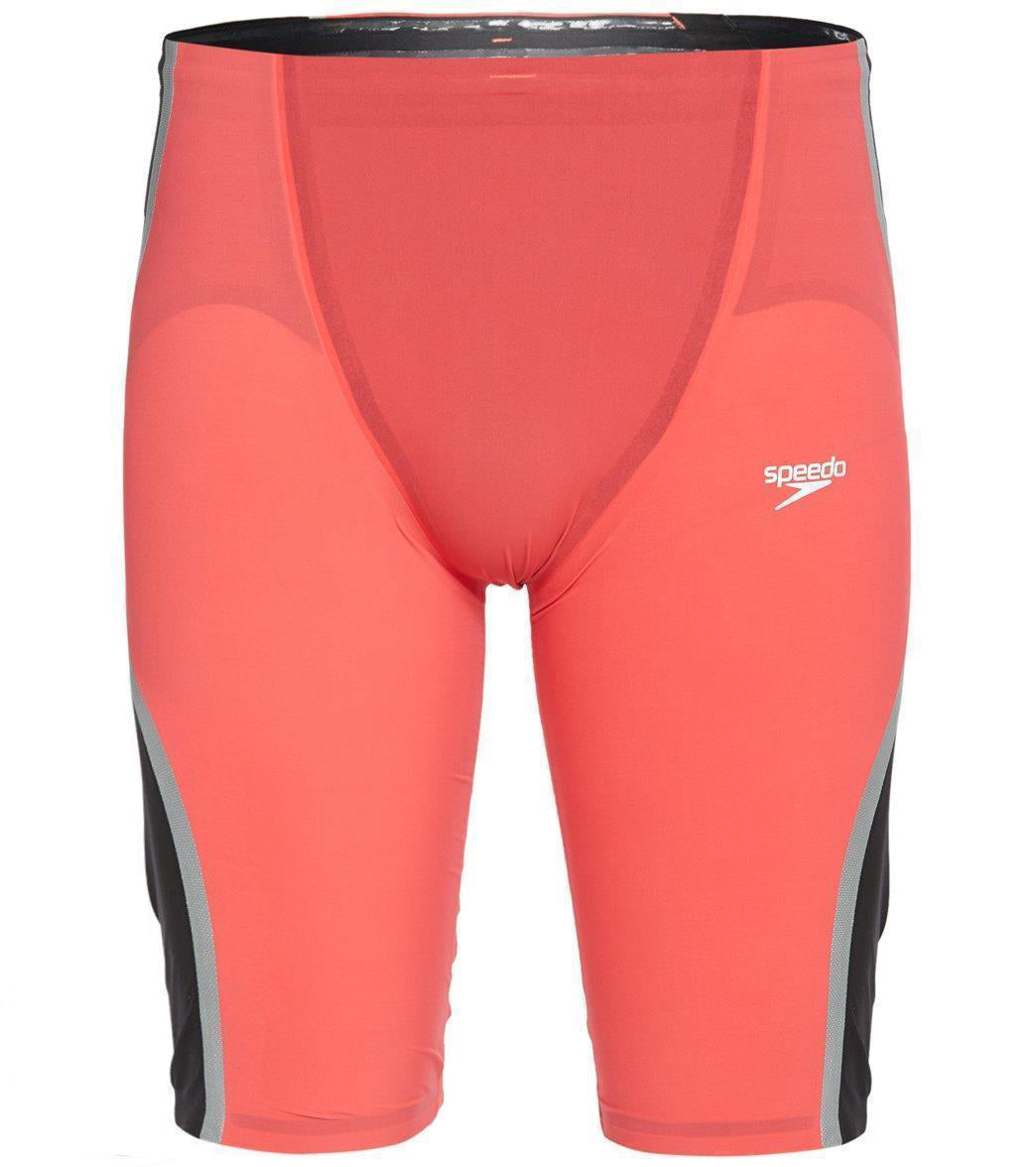Speedo Men's LZR Pure Intent High Waist Jammer Tech Suit Swimsuit