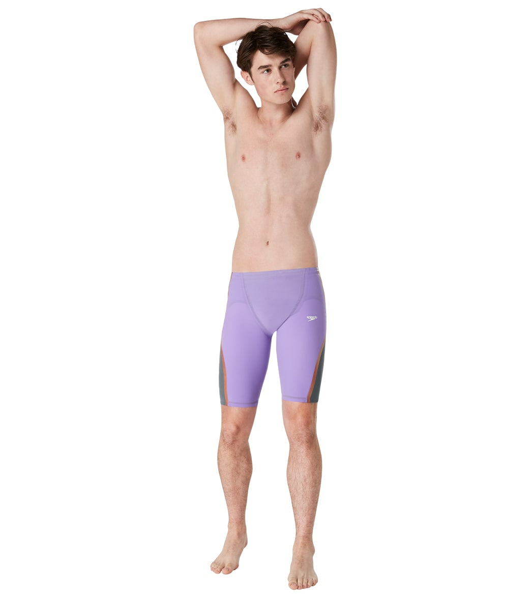 Speedo Men's LZR Pure Intent High Waist Jammer Tech Suit Swimsuit