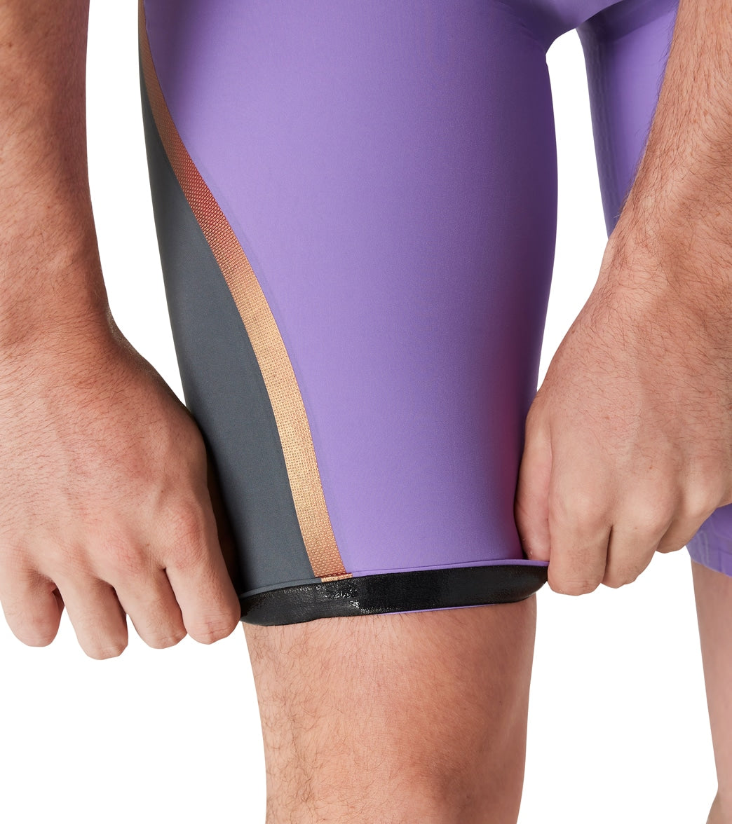 Speedo Men's LZR Pure Intent High Waist Jammer Tech Suit Swimsuit