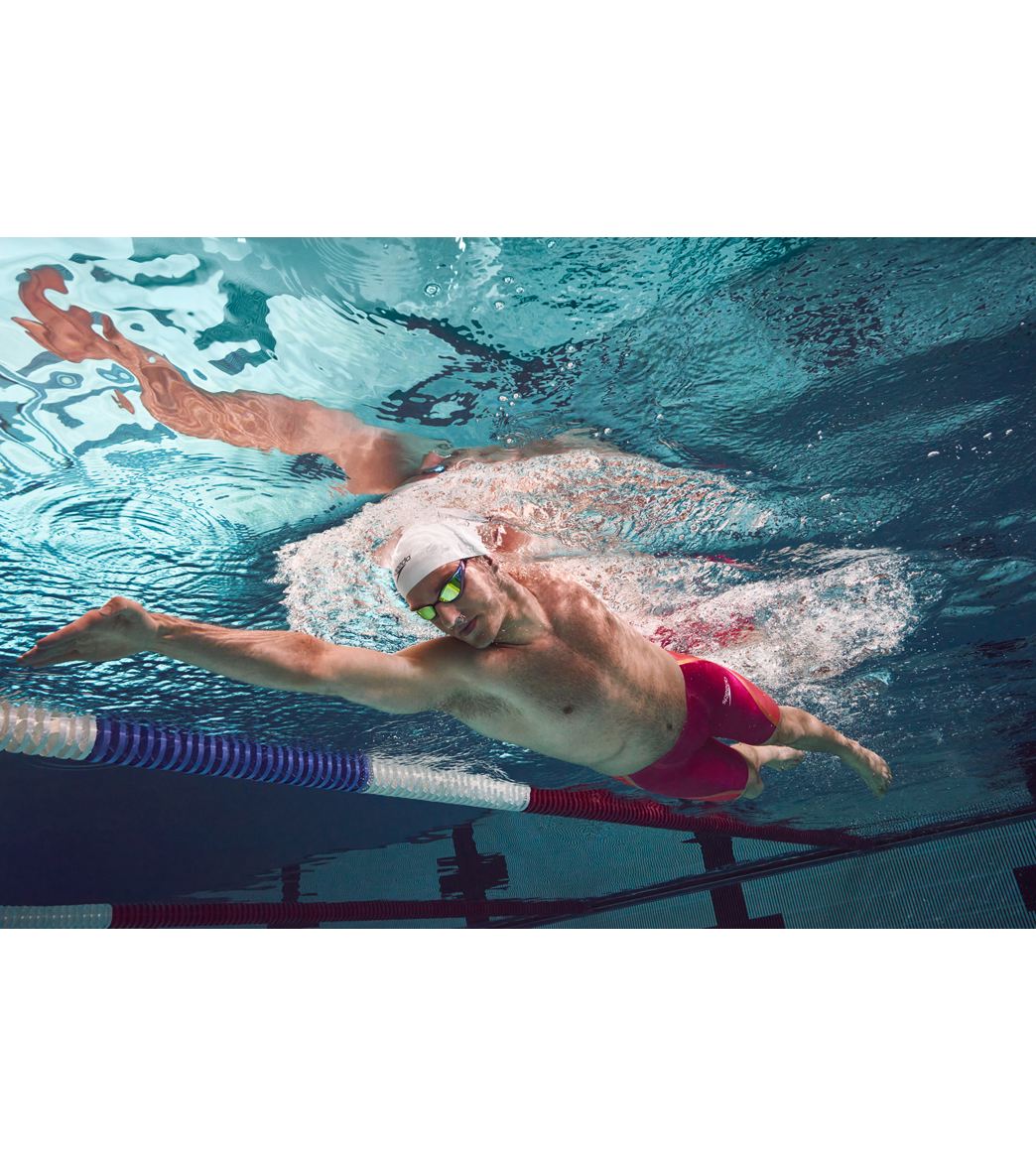 Speedo Men's LZR Pure Intent High Waist Jammer Tech Suit Swimsuit