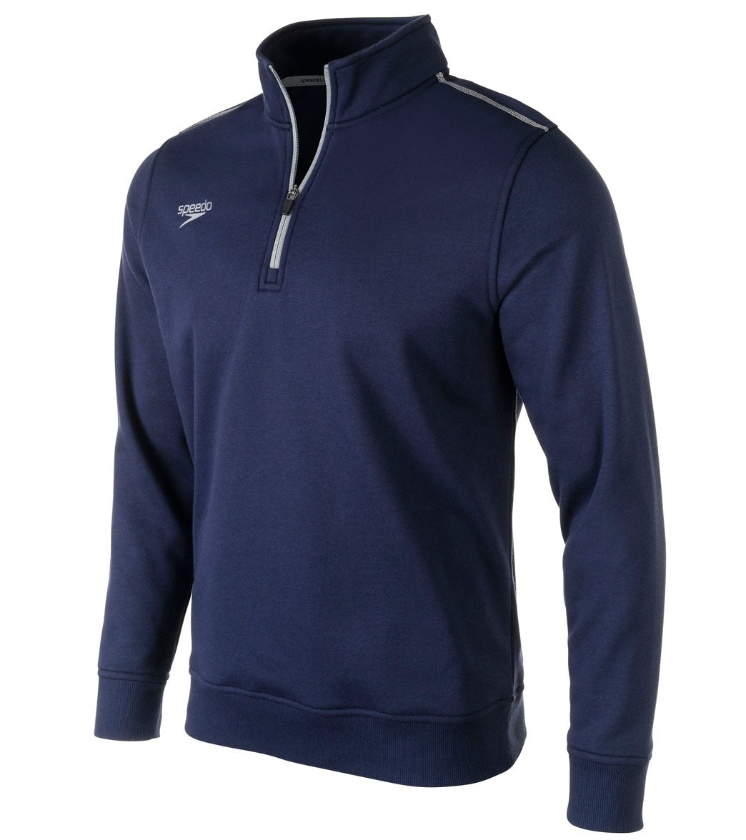 Speedo Unisex 1/4 Zip Long Sleeve Sweatshirt