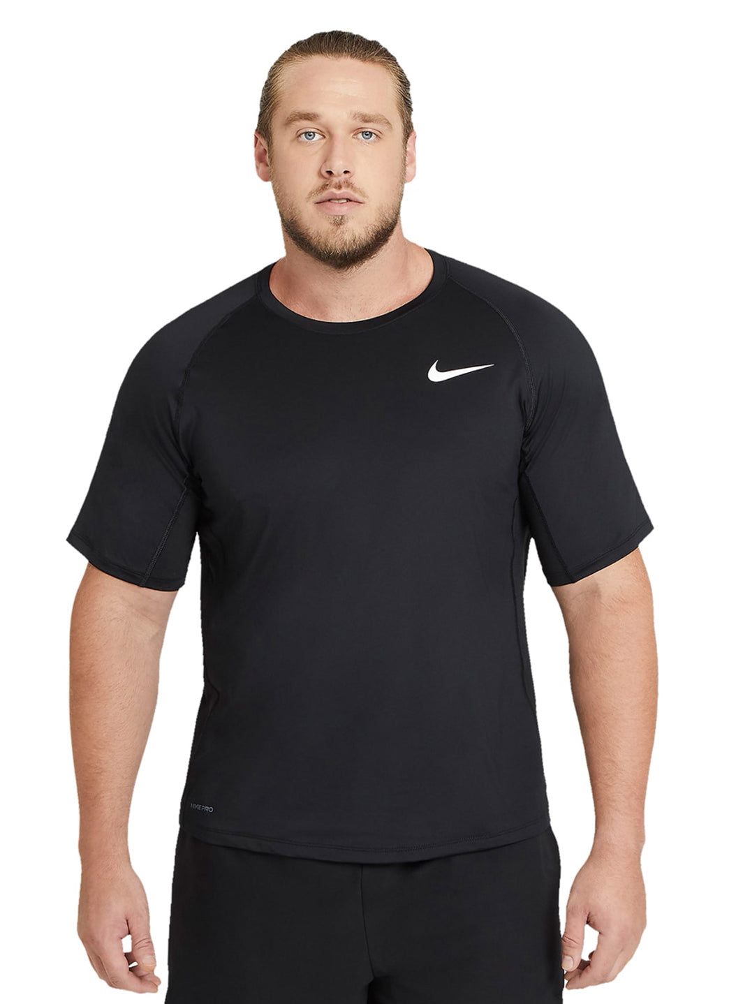 Nike Men's Essential Short Sleeve Hydro Rashguard (Extended Sizes)