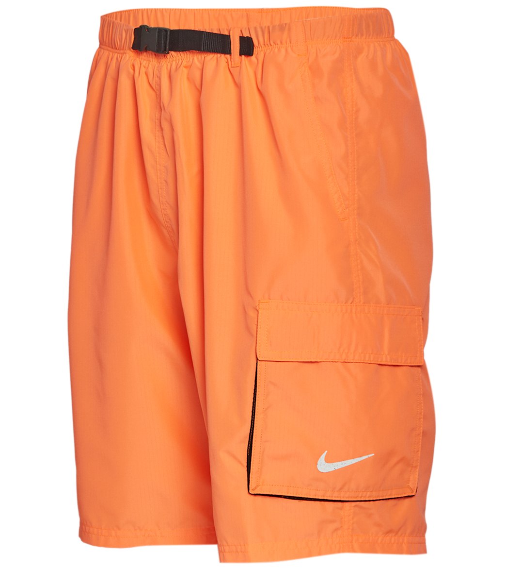 Nike Men's 20" Belted Packable Swim Trunks