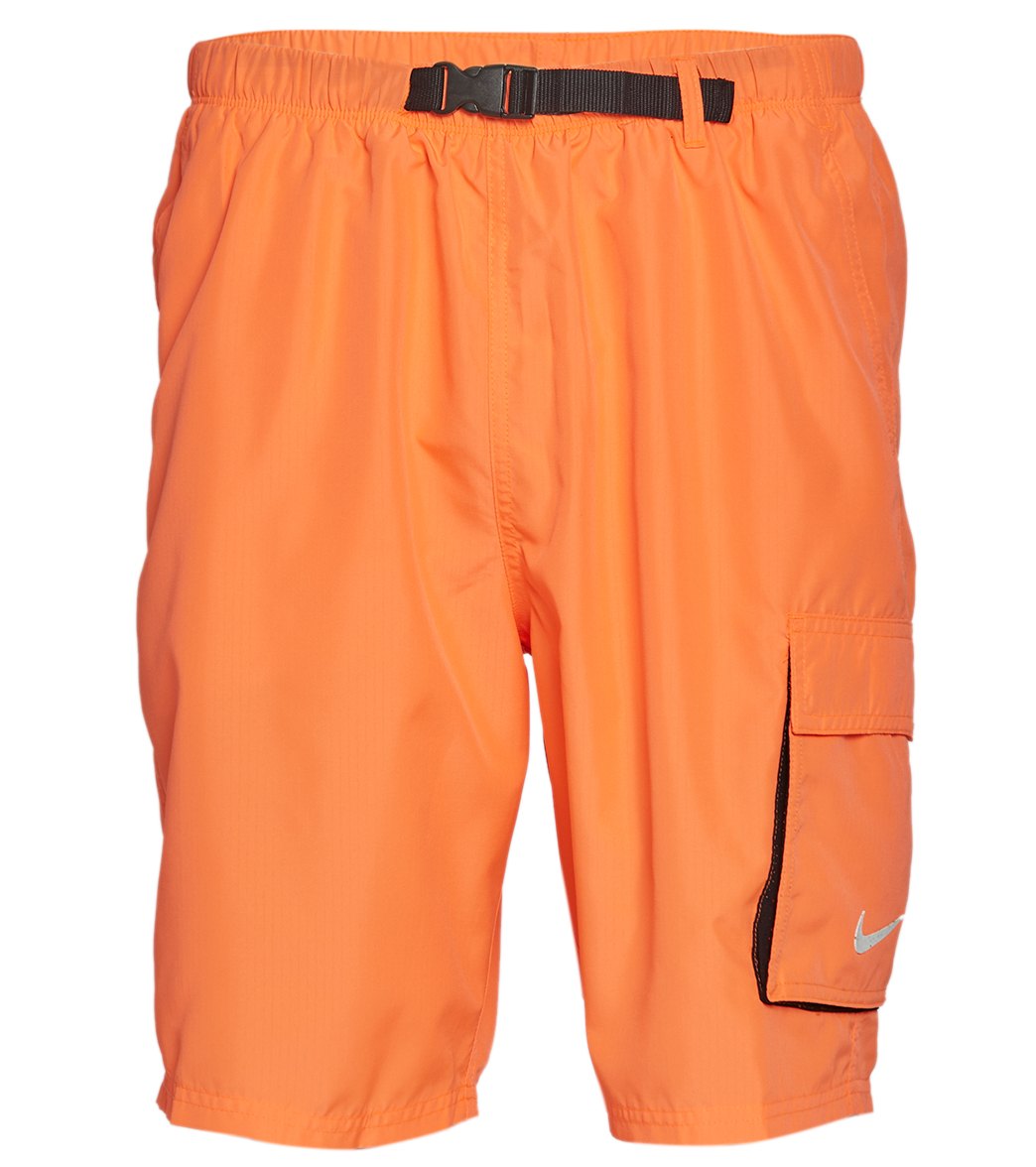 Nike Men's 20" Belted Packable Swim Trunks