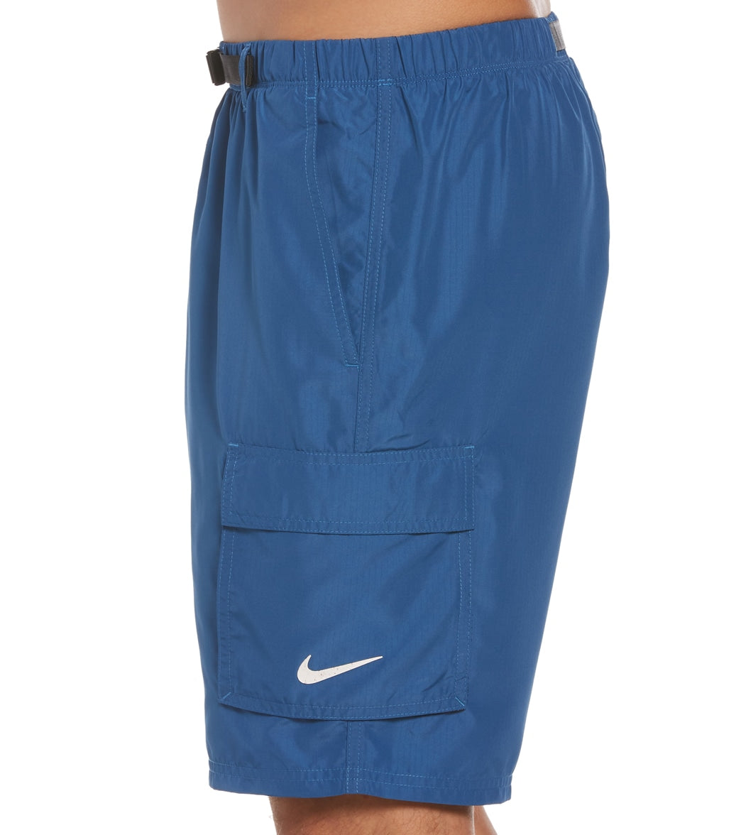 Nike Men's 20" Belted Packable Swim Trunks