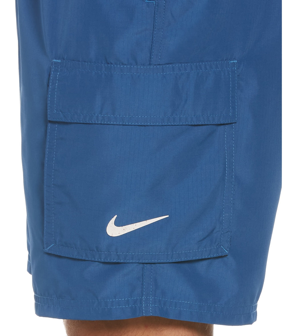 Nike Men's 20" Belted Packable Swim Trunks