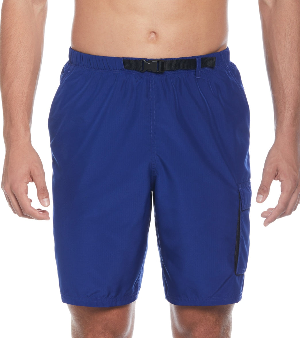 Nike Men's 20" Belted Packable Swim Trunks