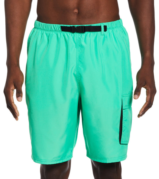 Nike Men's 20" Belted Packable Swim Trunks