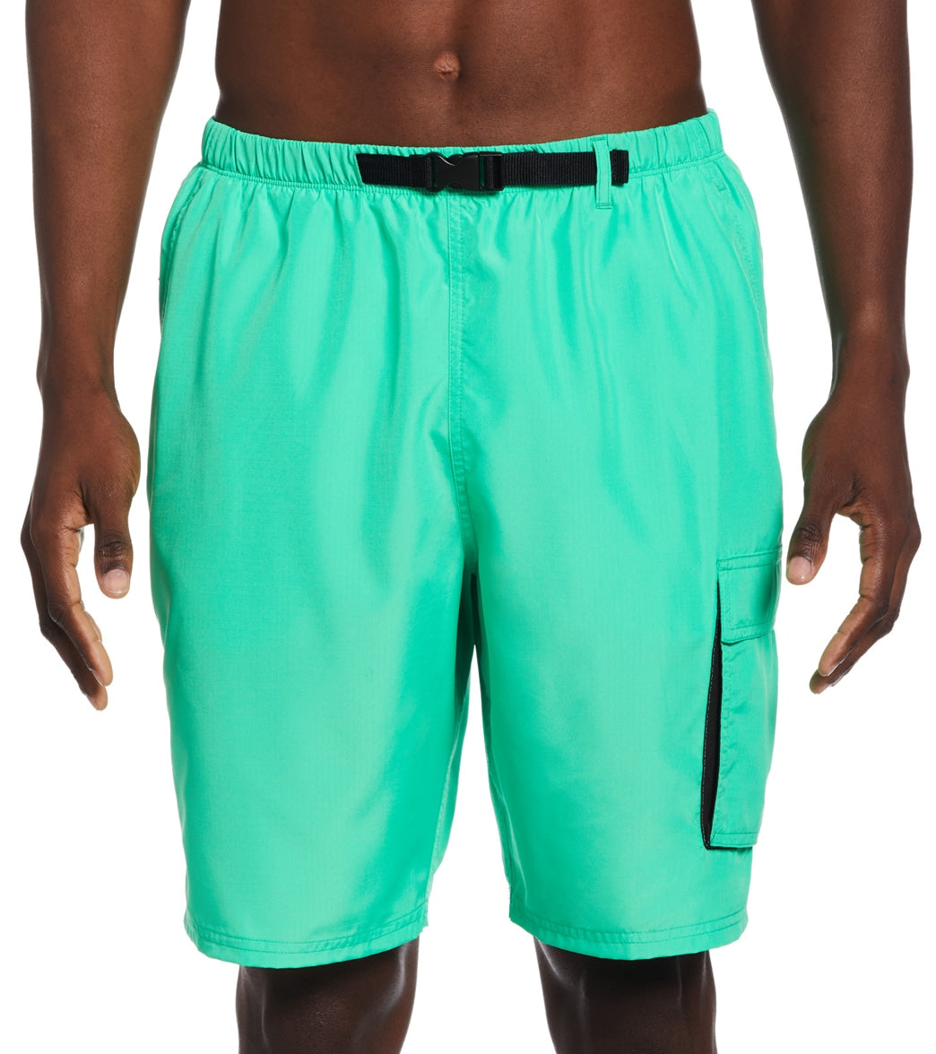 Nike Men's 20" Belted Packable Swim Trunks