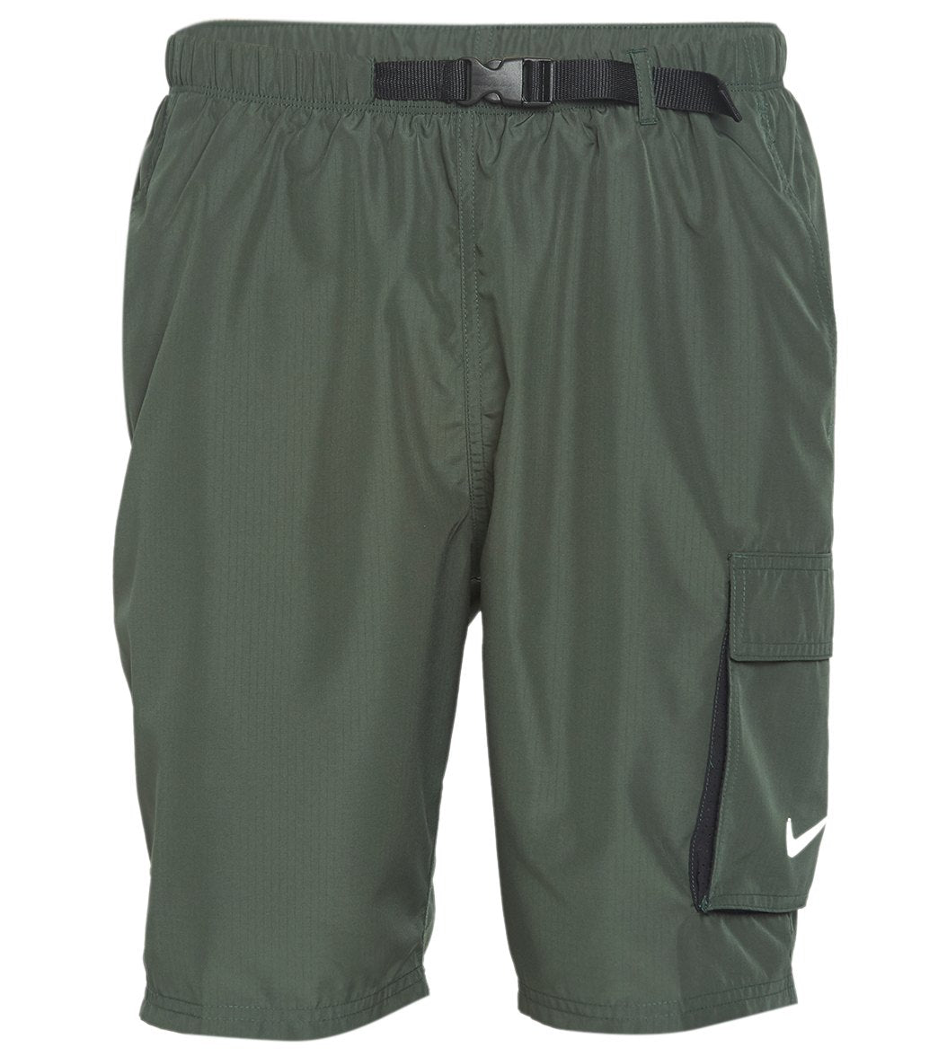 Nike Men's 20" Belted Packable Swim Trunks