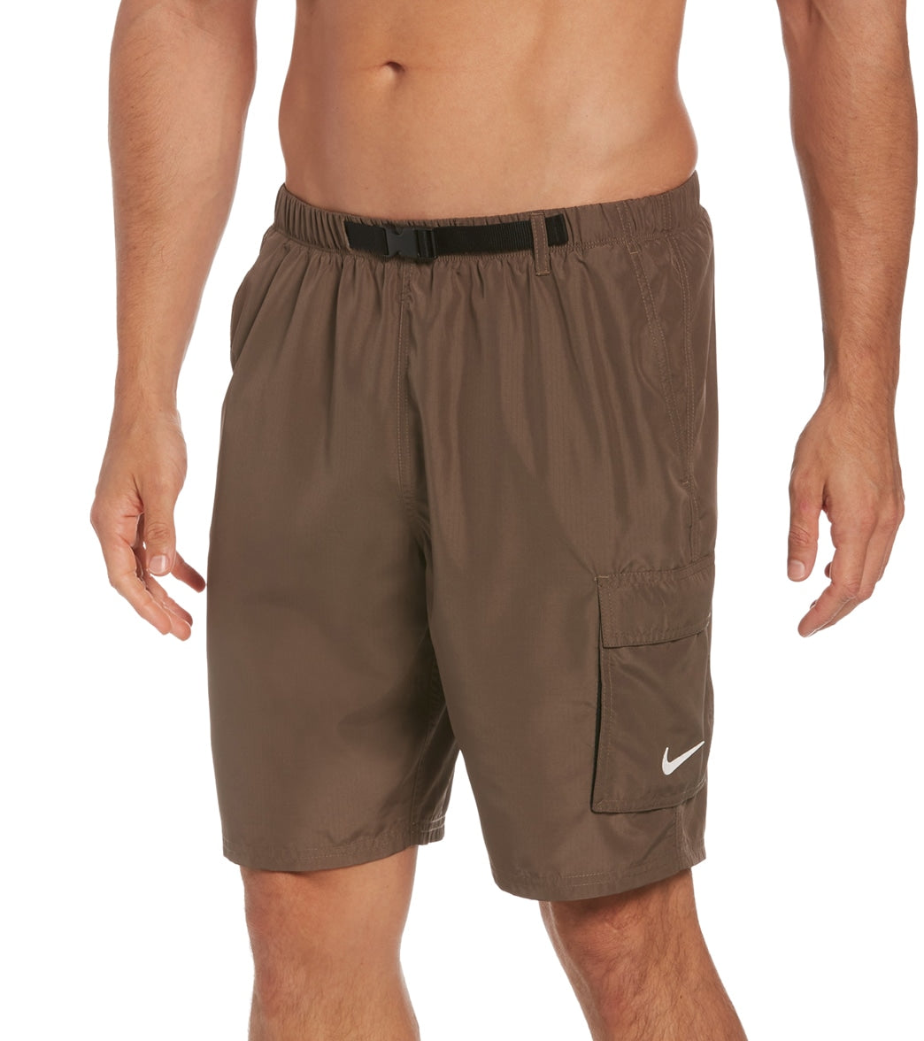 Nike Men's 20" Belted Packable Swim Trunks
