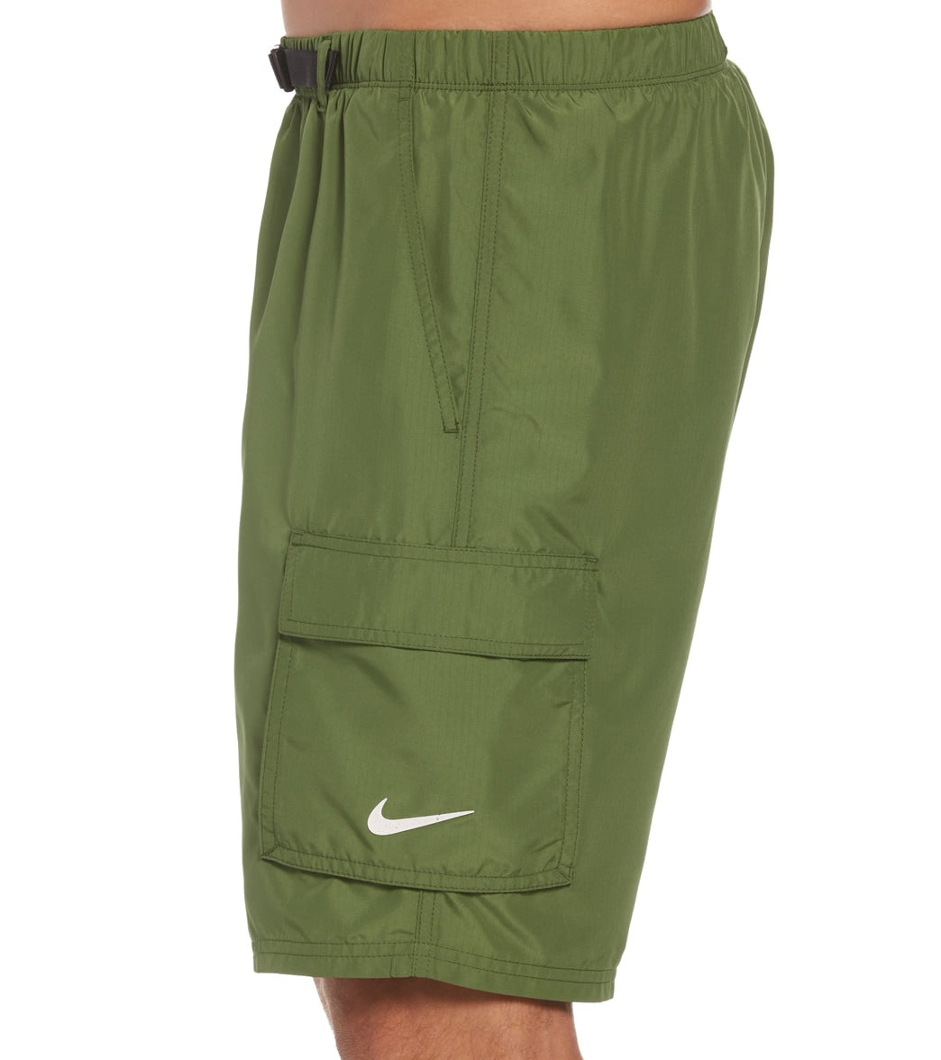 Nike Men's 20" Belted Packable Swim Trunks