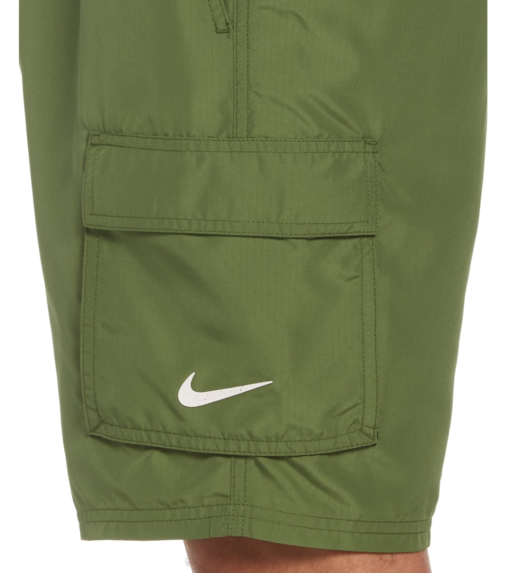 Nike Men's 20" Belted Packable Swim Trunks