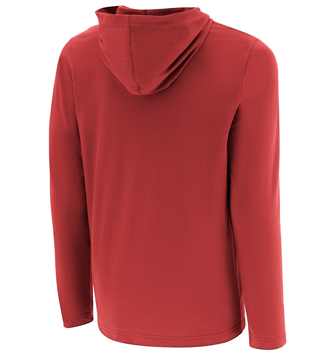 Speedo Unisex Long Sleeve Solid Hooded Shirt