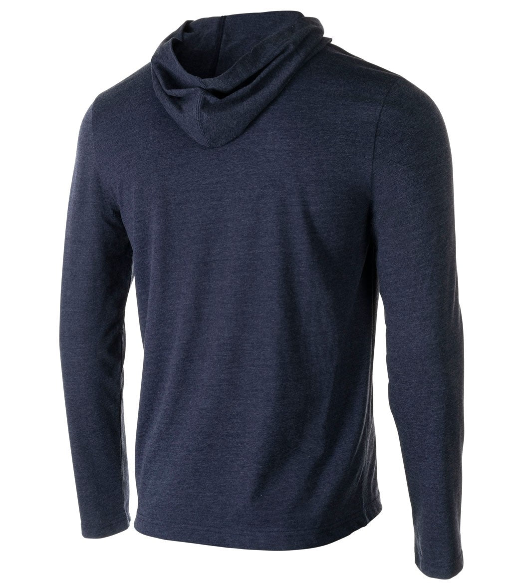 Speedo Unisex Long Sleeve Solid Hooded Shirt