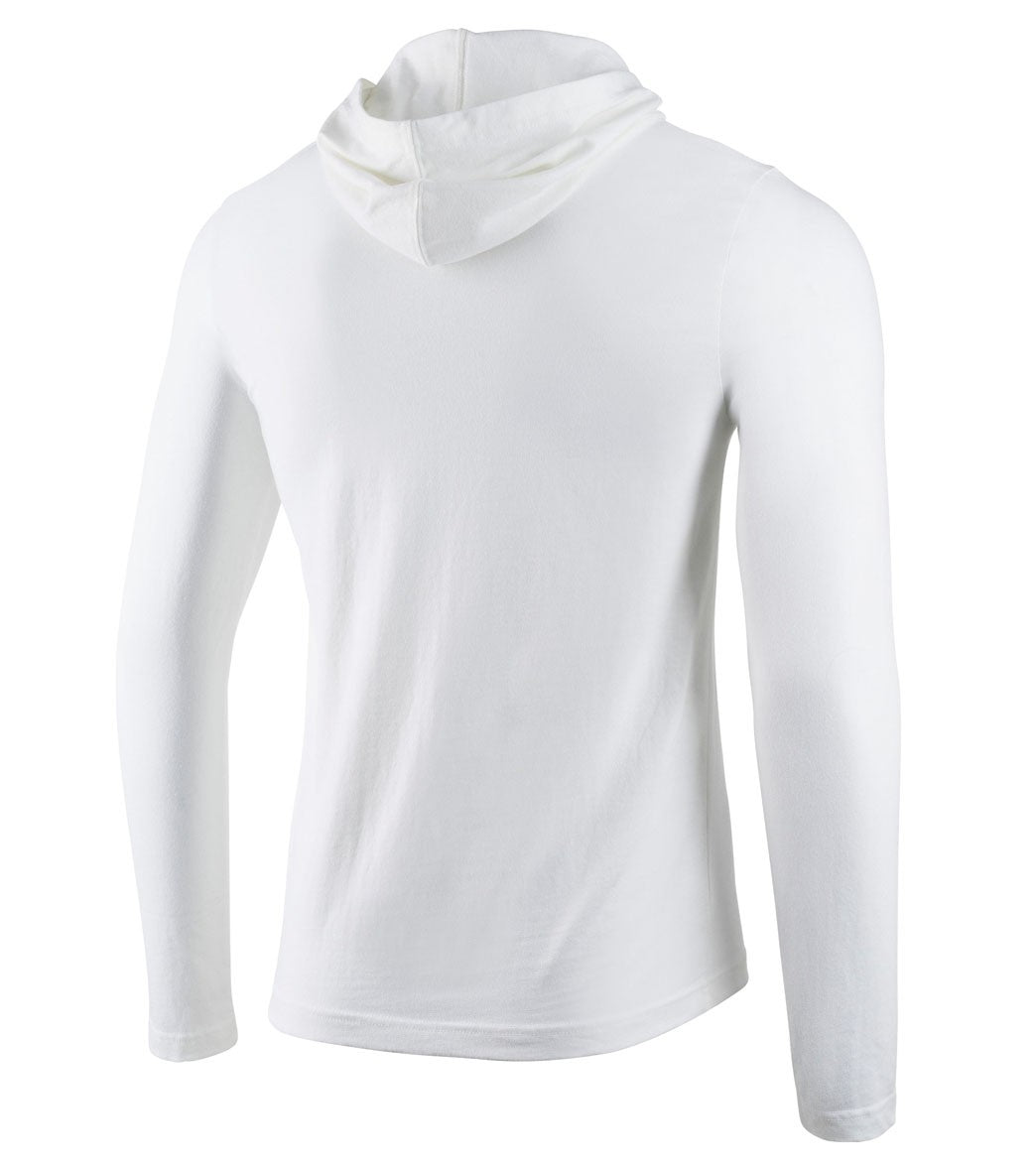 Speedo Unisex Long Sleeve Solid Hooded Shirt