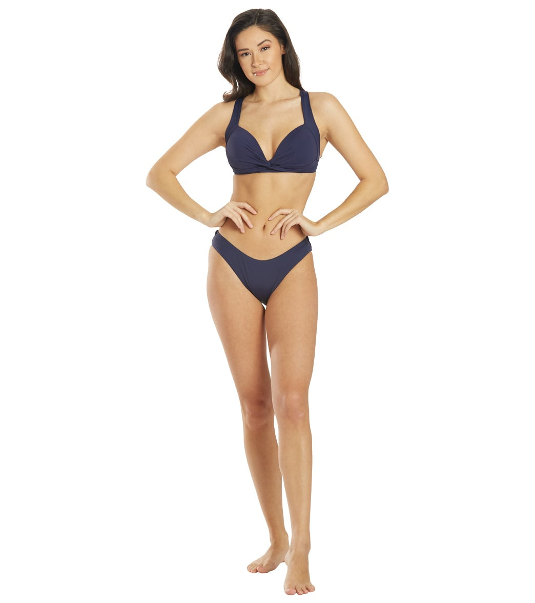 La Blanca Women's Island Goddess Keyhole Bikini Top