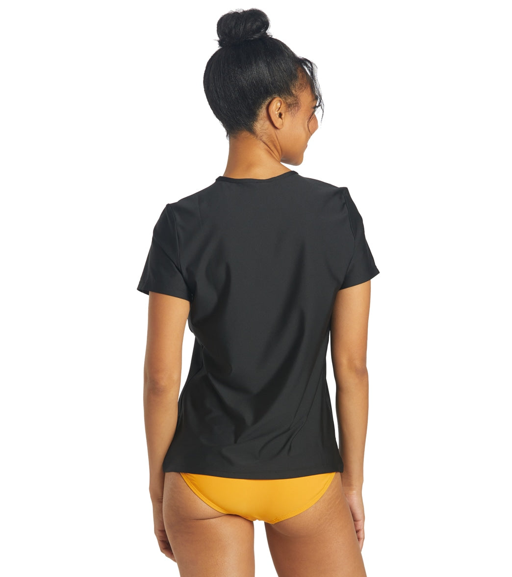 Sporti Women's S/S  UPF 50+ Comfort Fit Rash Guard
