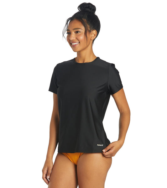 Sporti Women's S/S  UPF 50+ Comfort Fit Rash Guard