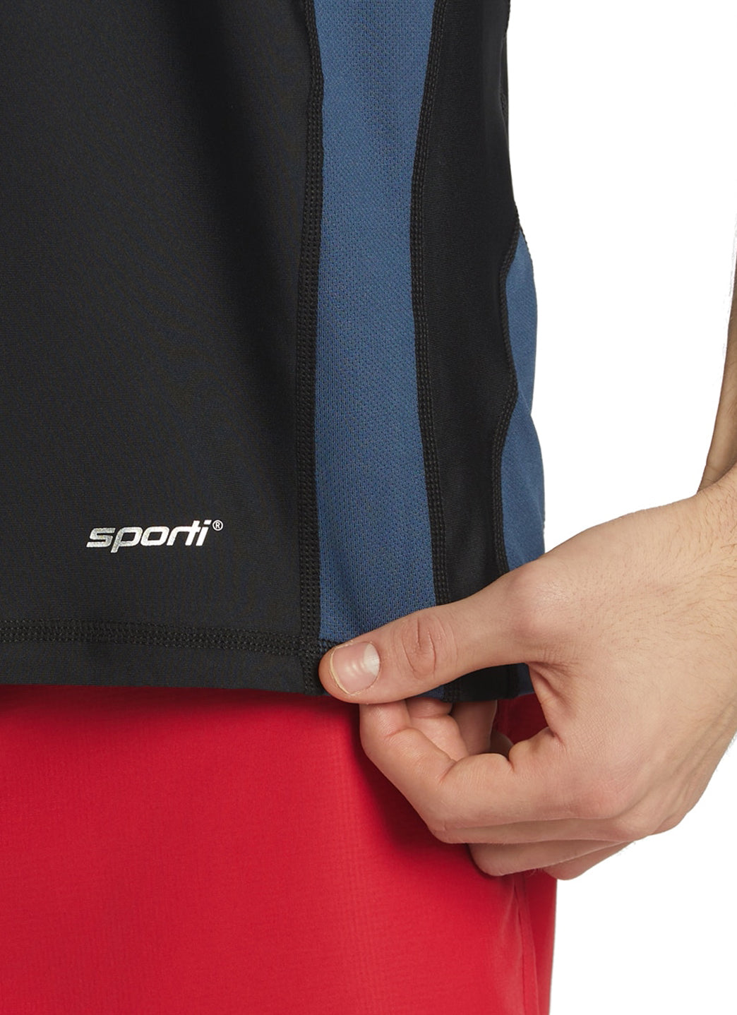 Sporti Men's Sleeveless UPF 50+ Comfort Fit Rash Guard