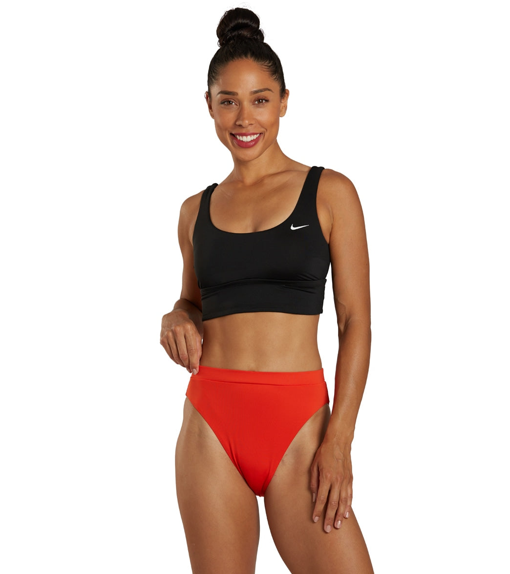 Nike Women's Essential High Waisted Bikini Bottom