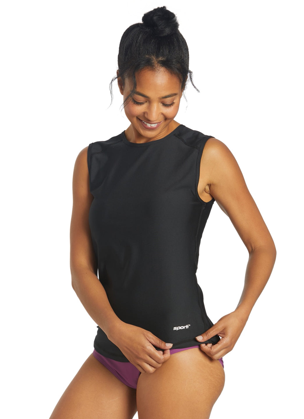 Sporti Women's Sleeveless  UPF 50+ Rash Guard