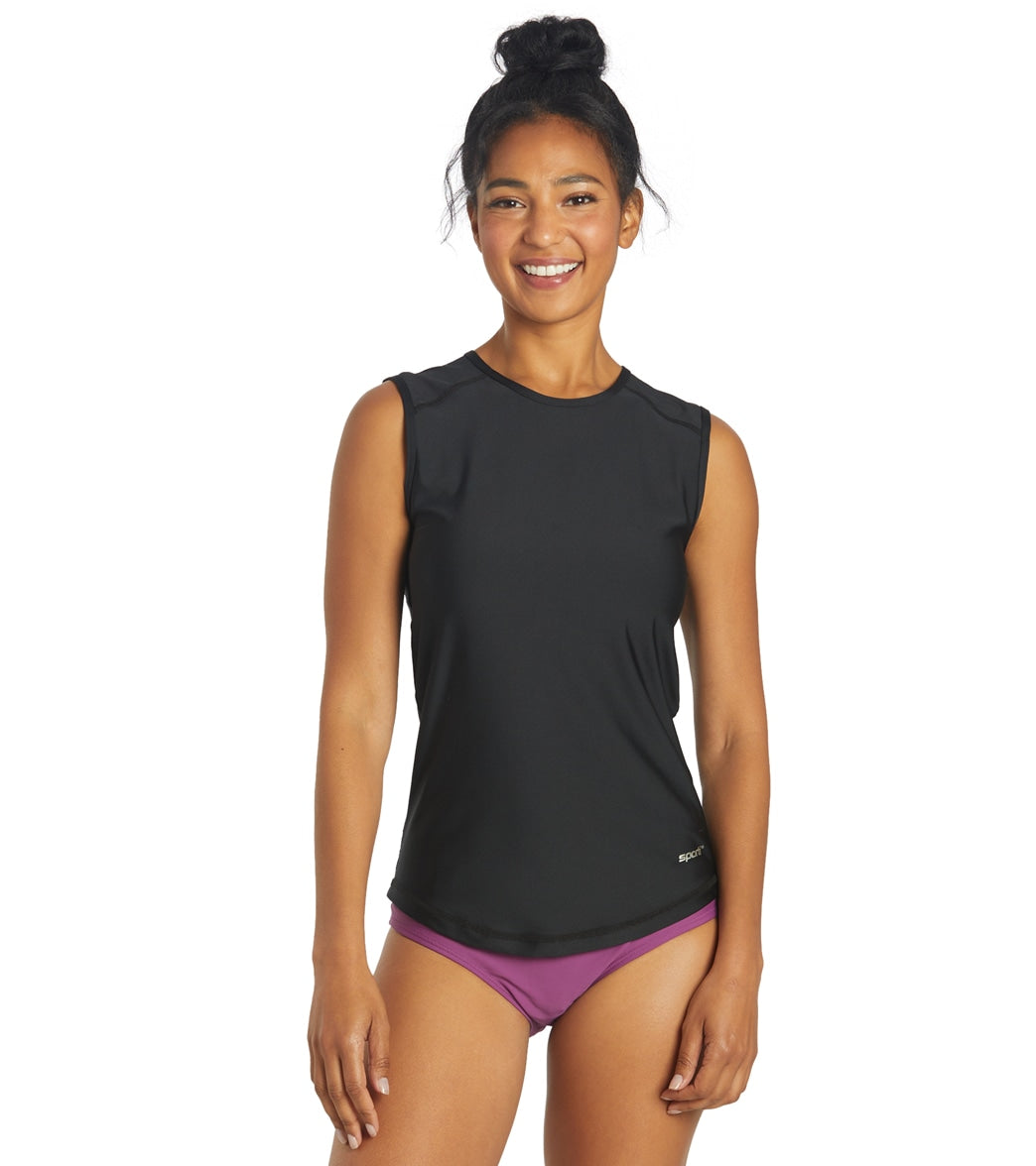 Sporti Women's Sleeveless  UPF 50+ Rash Guard