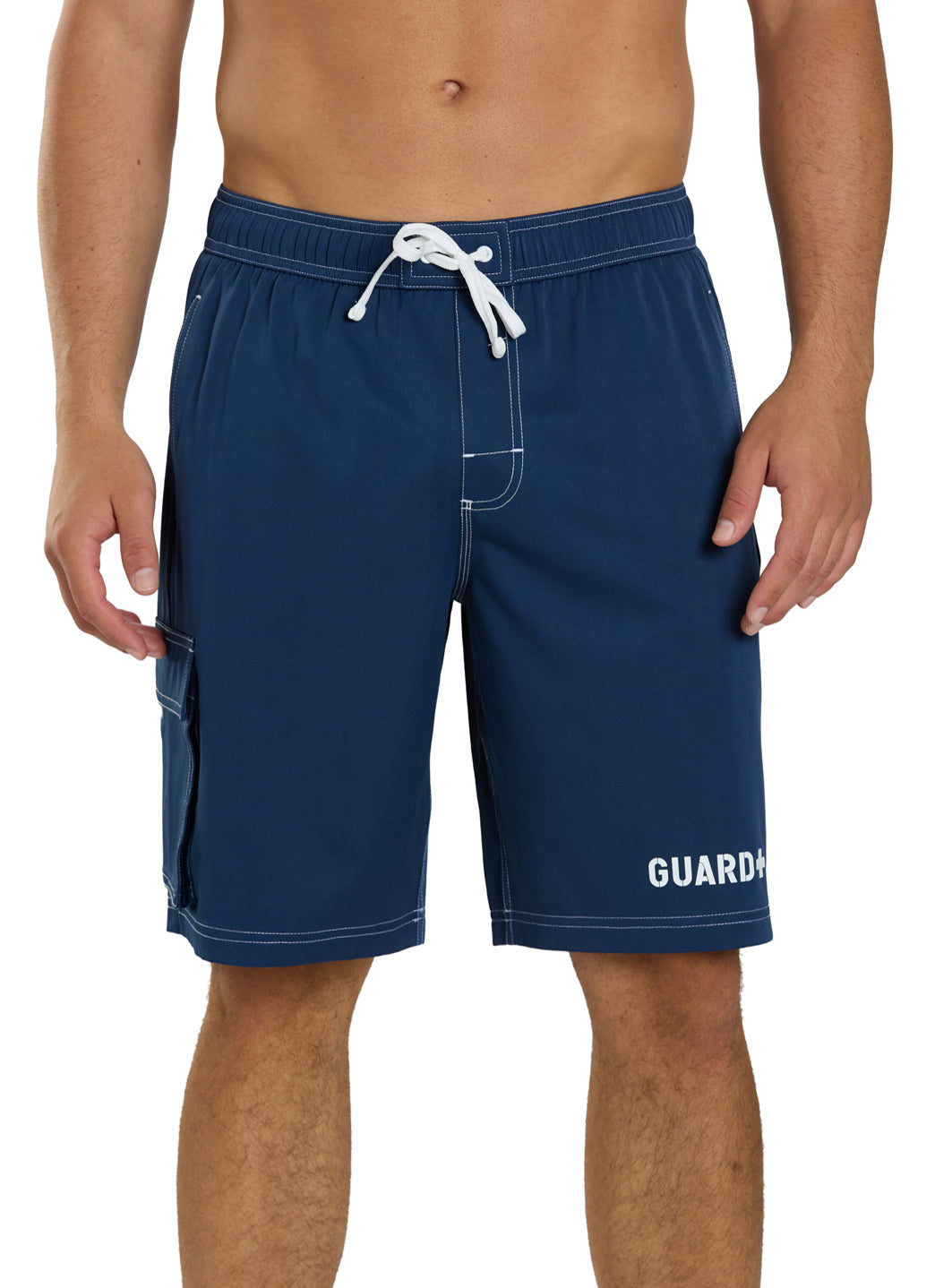 Sporti Guard Men's Hybrid Cargo Swim Trunk