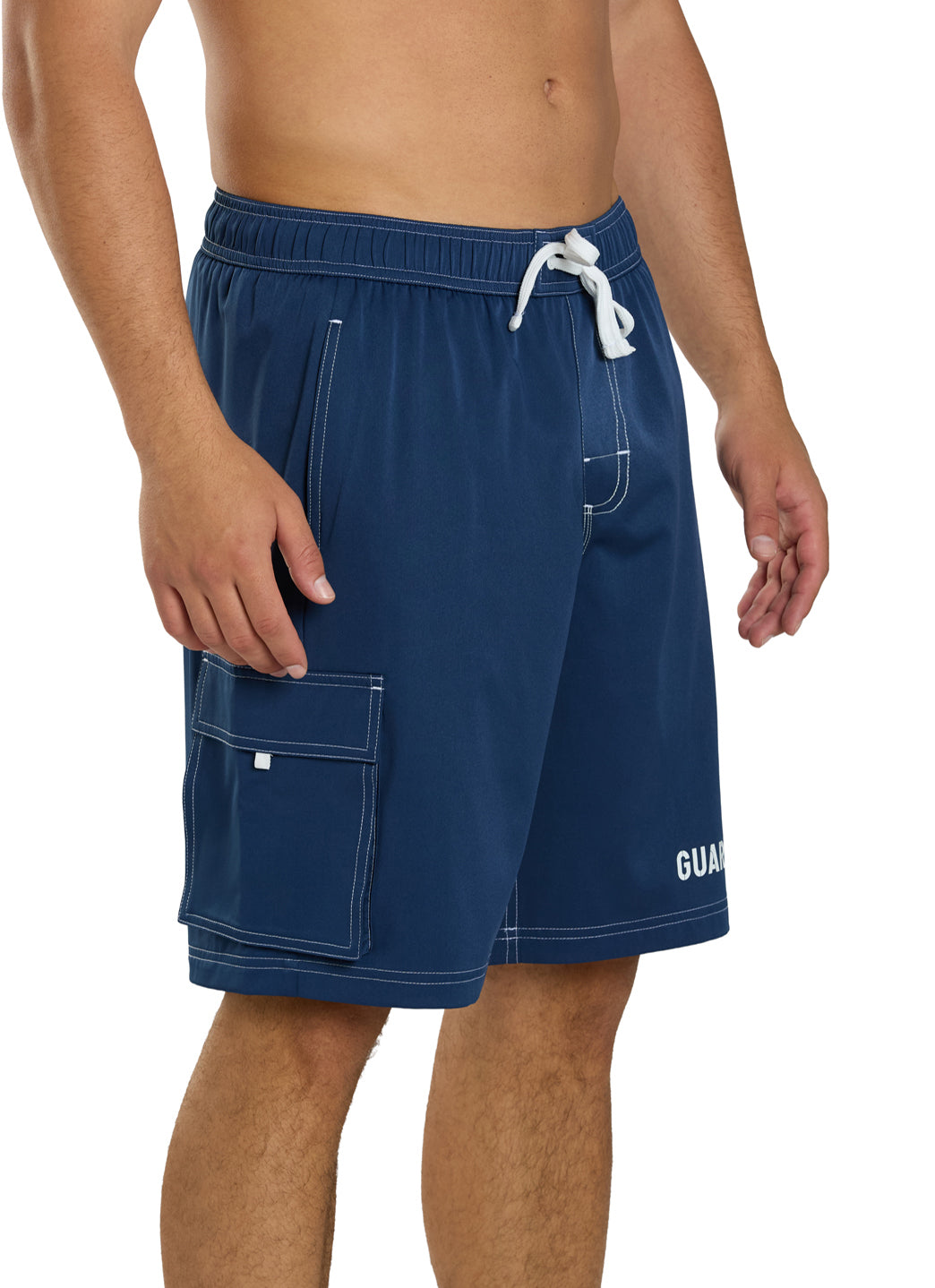 Sporti Guard Men's Hybrid Cargo Swim Trunk